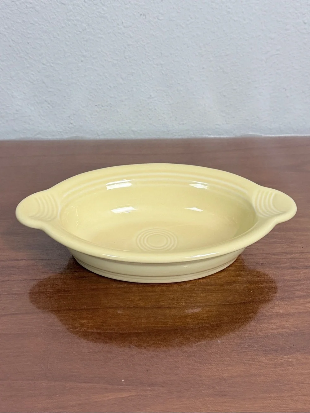 Fiesta Ivory Individual Casserole Dish 9 inch